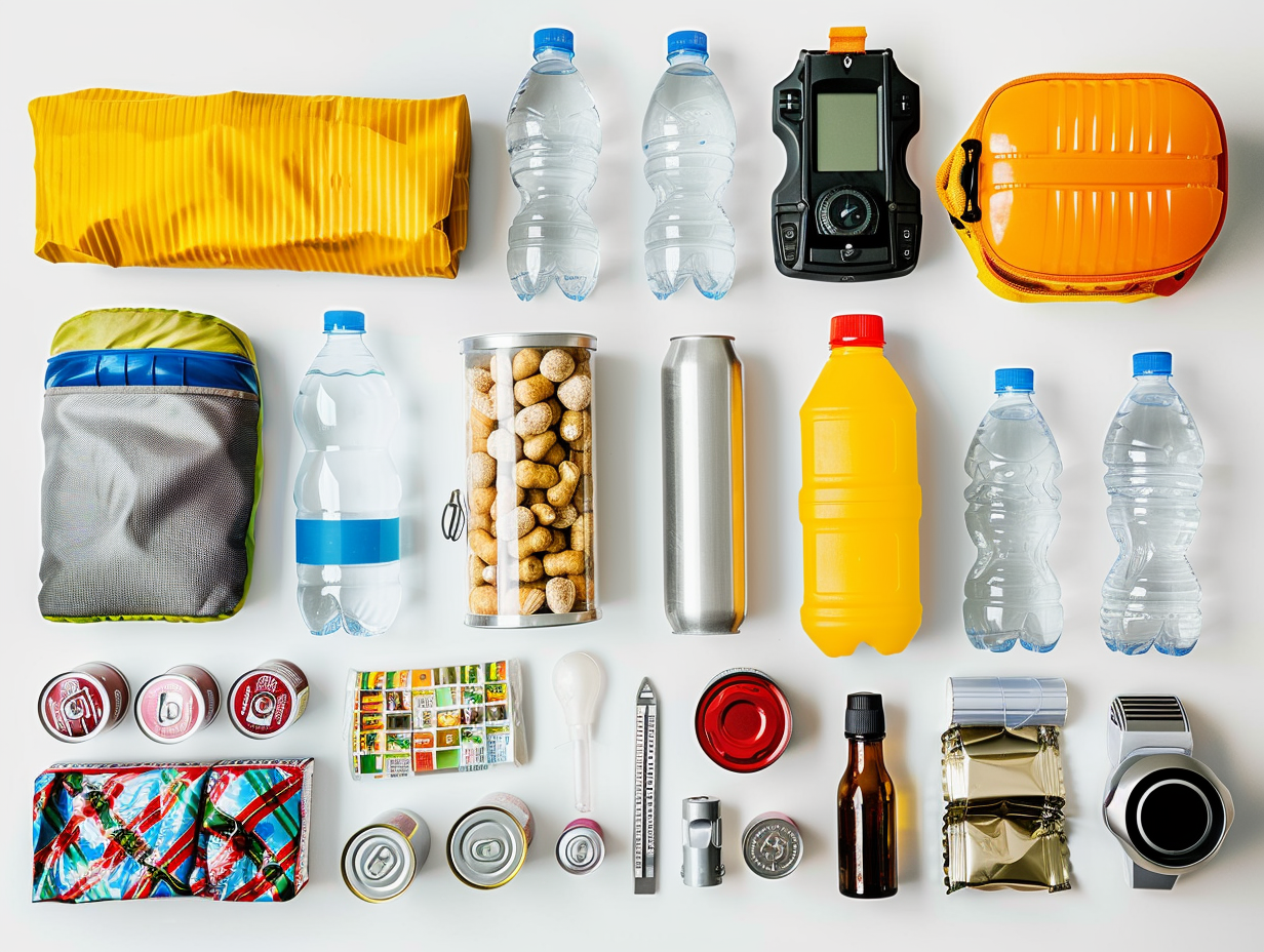 72-hour emergency kit supplies